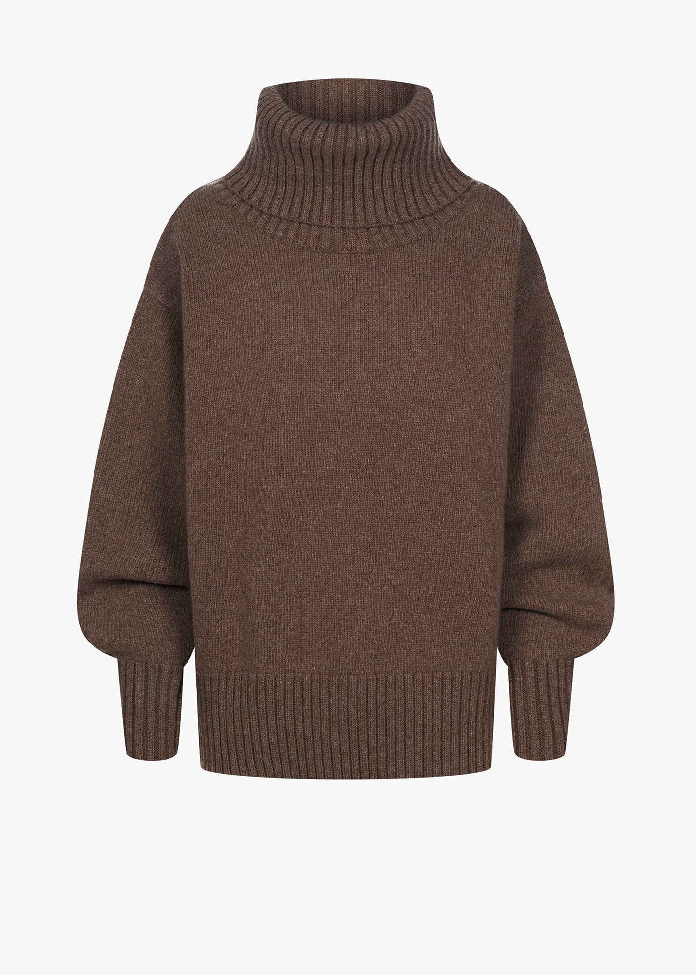 GOLF AMOR WOOL BROWN