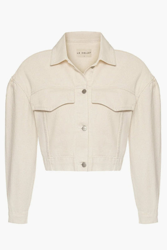 KURTKA SIENA JACKET ECRU LECOLLET