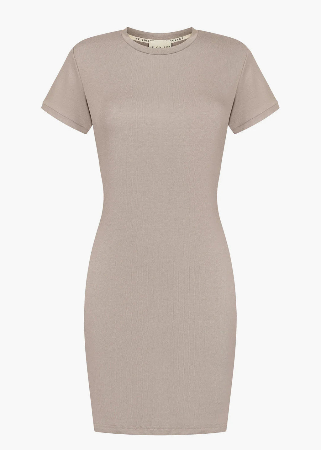 SUKIENKA SLIM MINI DRESS MOKKA LECOLLET