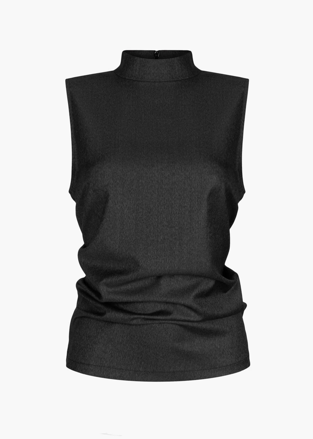 TOP TIFFANY WOOL GREY LECOLLET