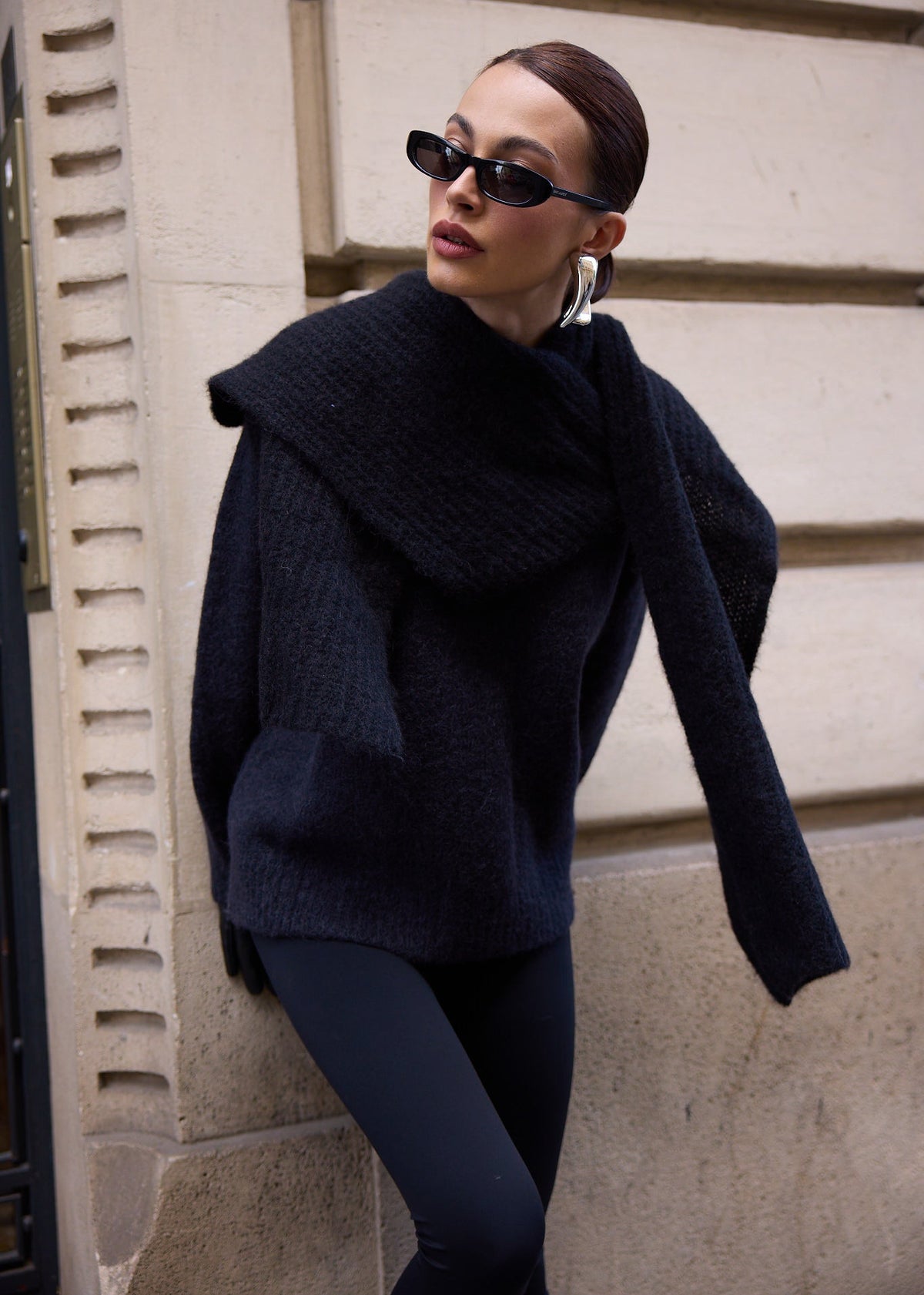 LUCERNA ALPACA GRAPHIT SCARF