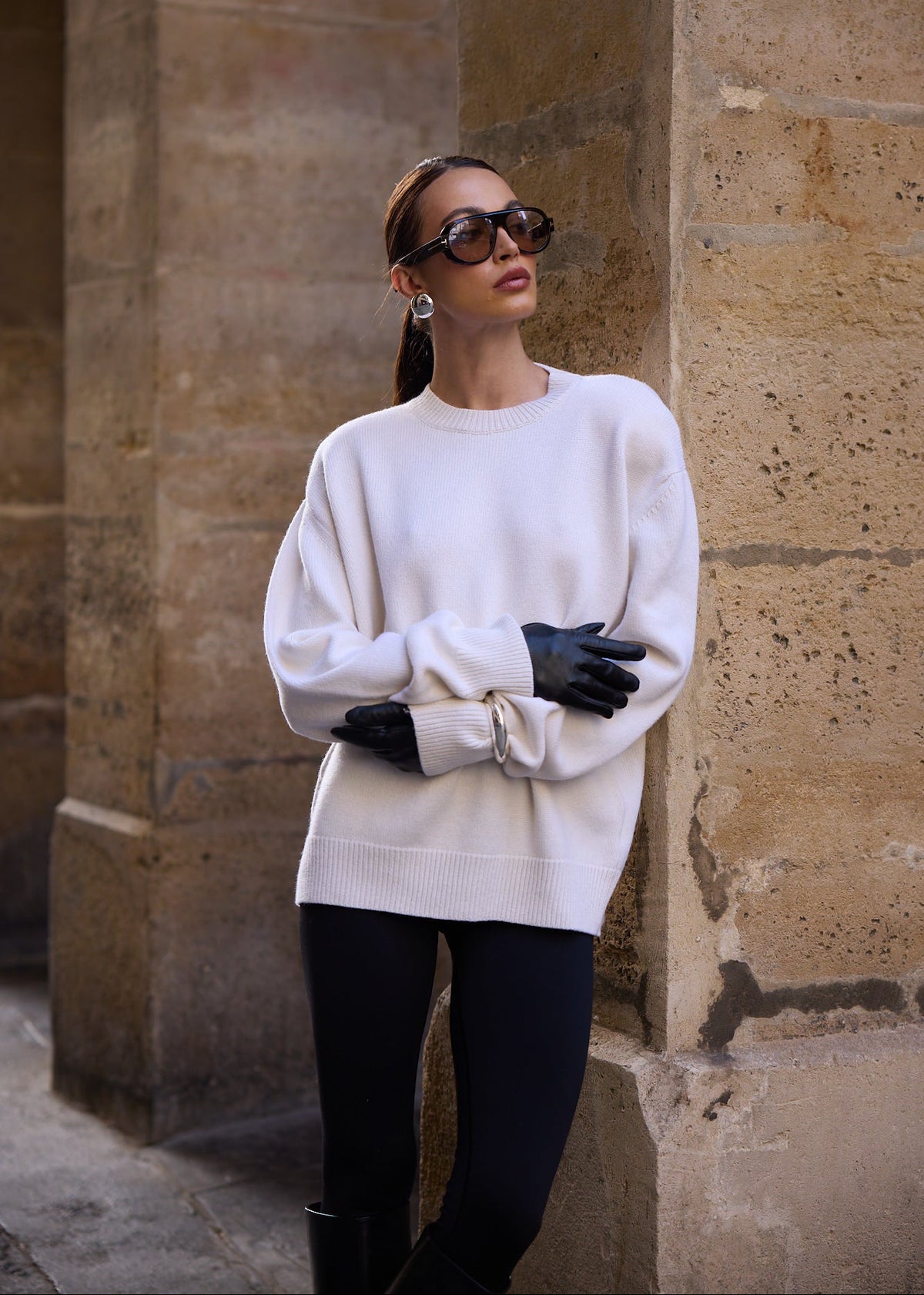 SWETER CECILIA ECRU