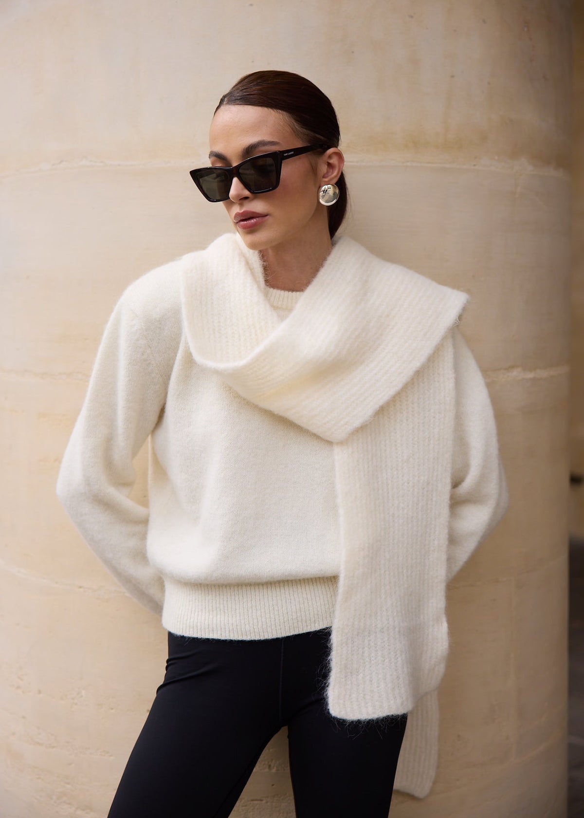 SZALIK LUCERNA ALPACA ECRU
