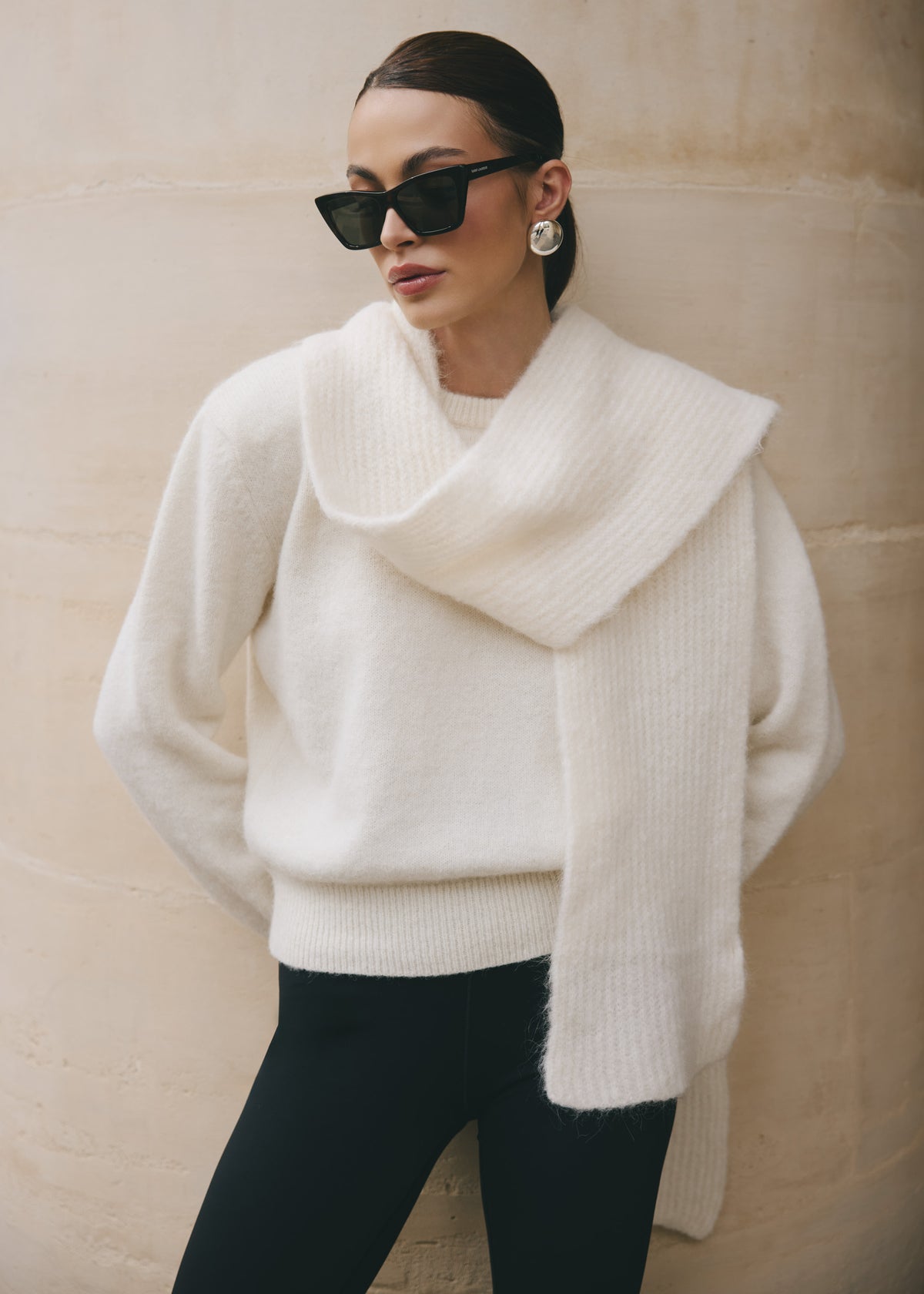 SZALIK LUCERNA ALPACA ECRU