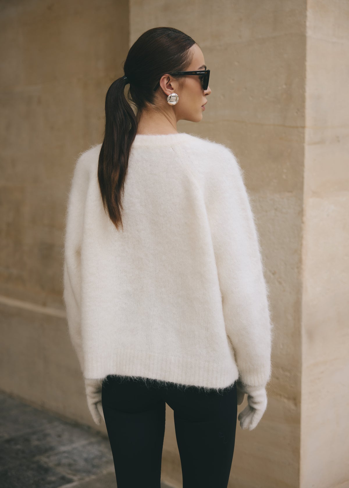 SWETER ELEN ECRU