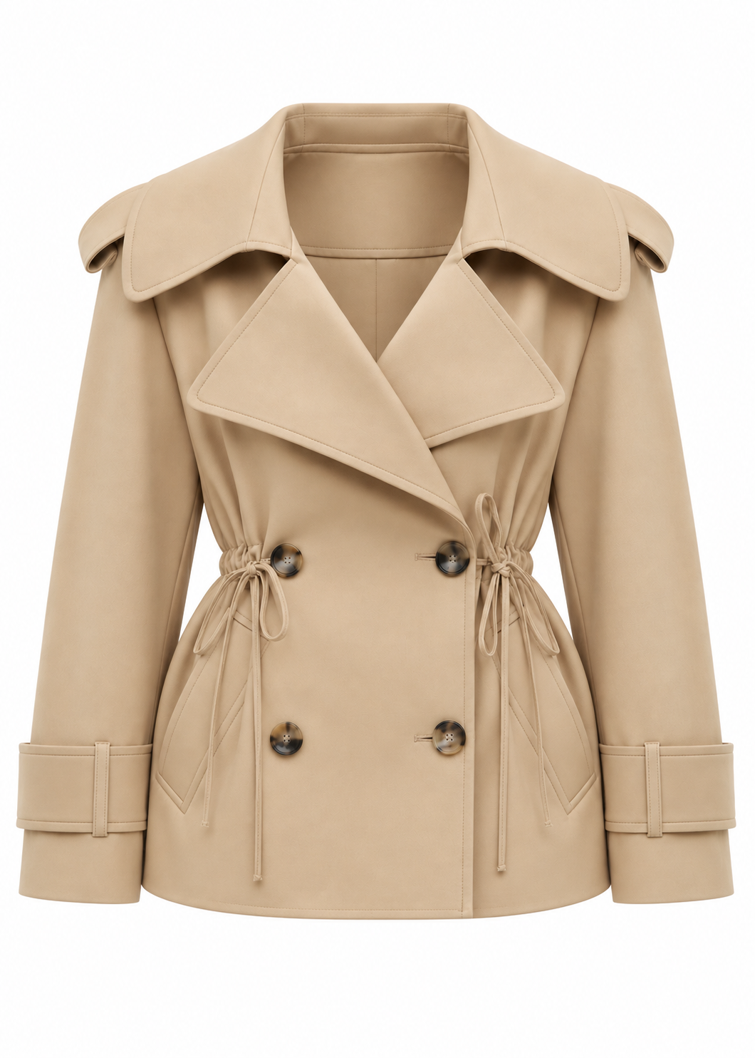 TRENCZ ELISE SHORT BEIGE