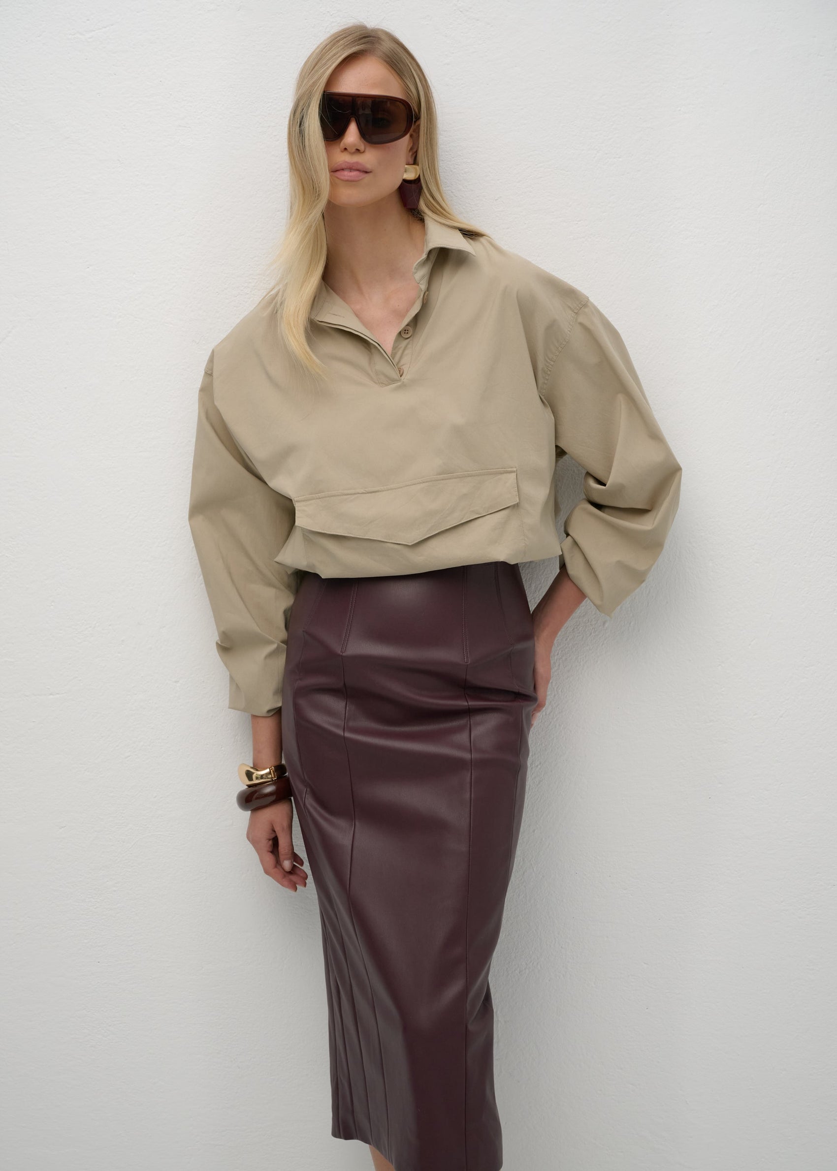 BLUZA DOMINICA BEIGE LECOLLET