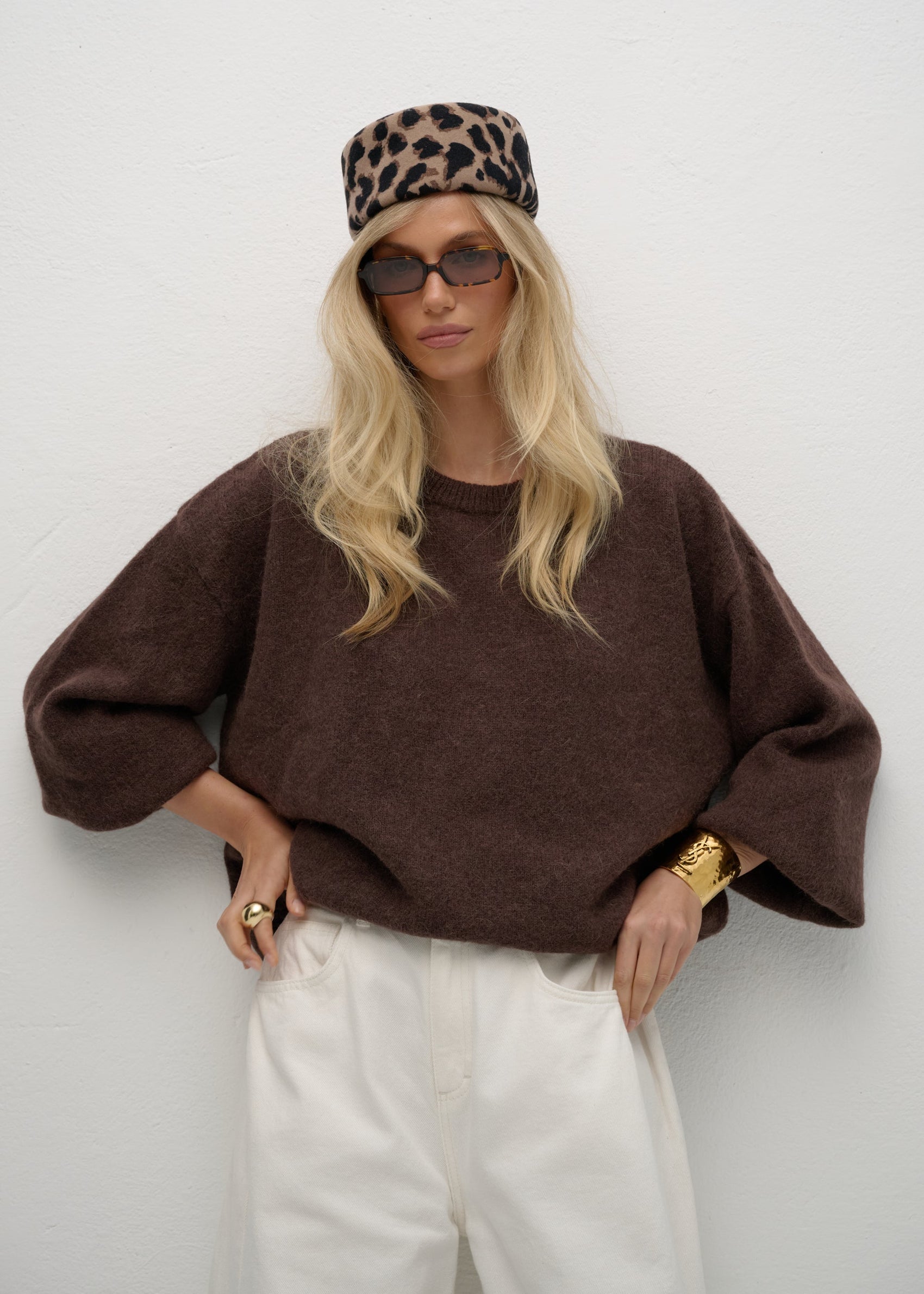 SWETER DIANA BROWN LECOLLET
