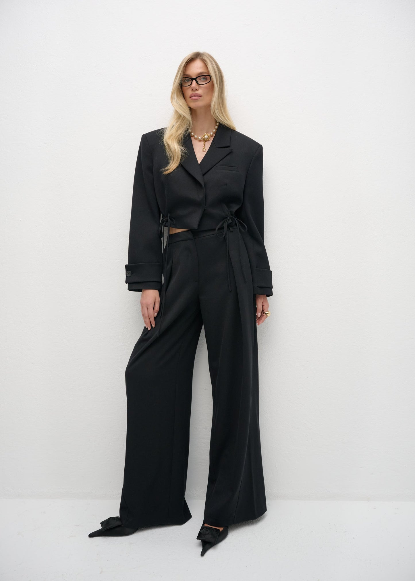 SPODNIE SUZANNE BLACK LECOLLET