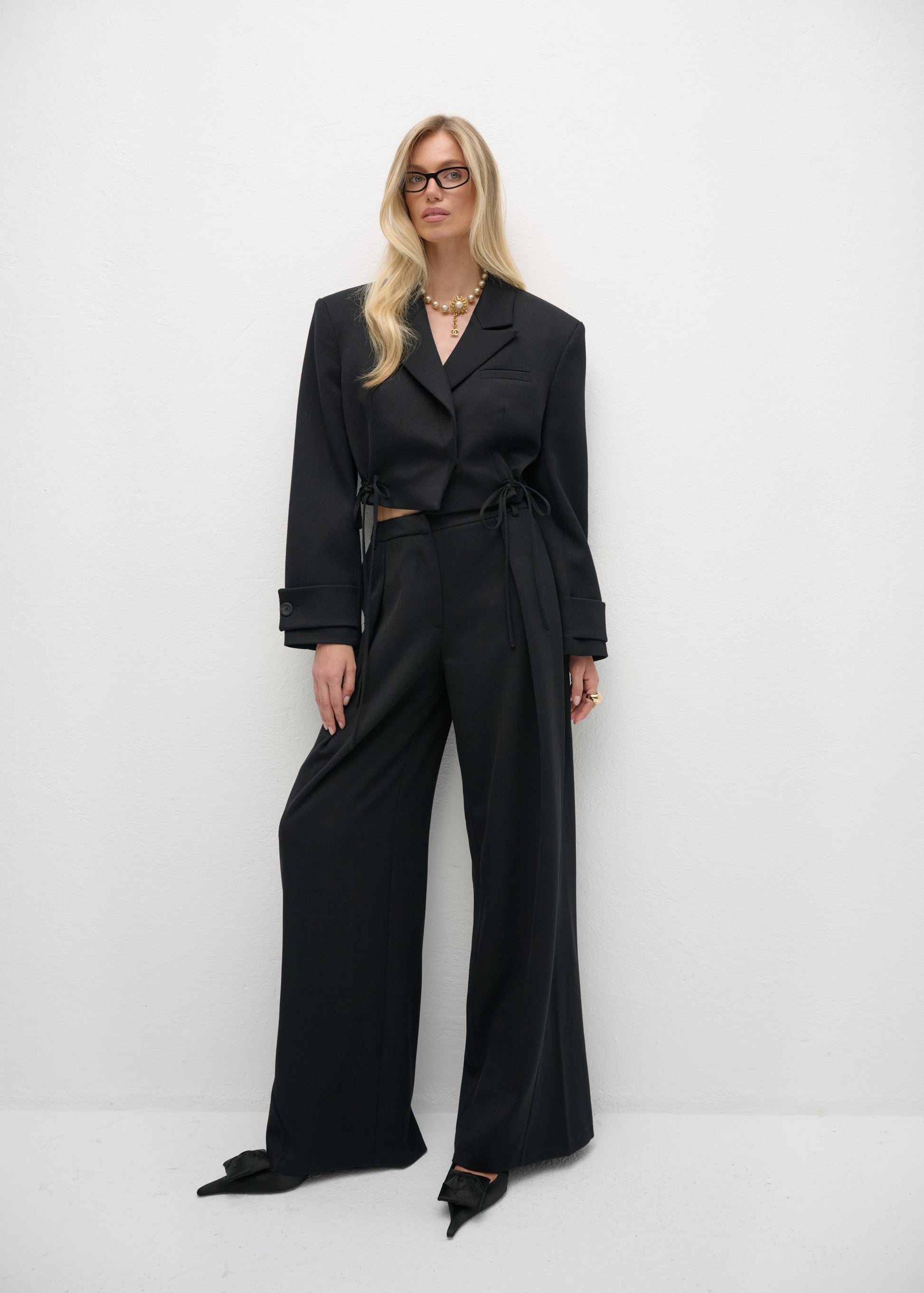 SPODNIE SUZANNE BLACK LECOLLET