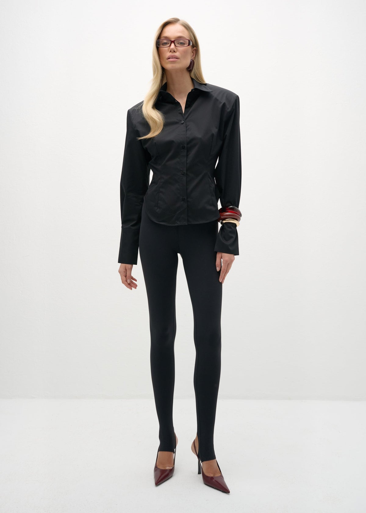 KOSZULA AURELIA BLACK LECOLLET