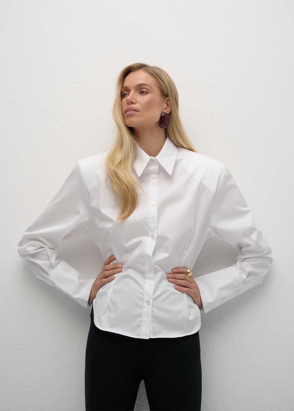 KOSZULA AURELIA WHITE LECOLLET