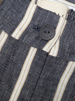 NORIE BELT LINEN STRIPES LECOLLET