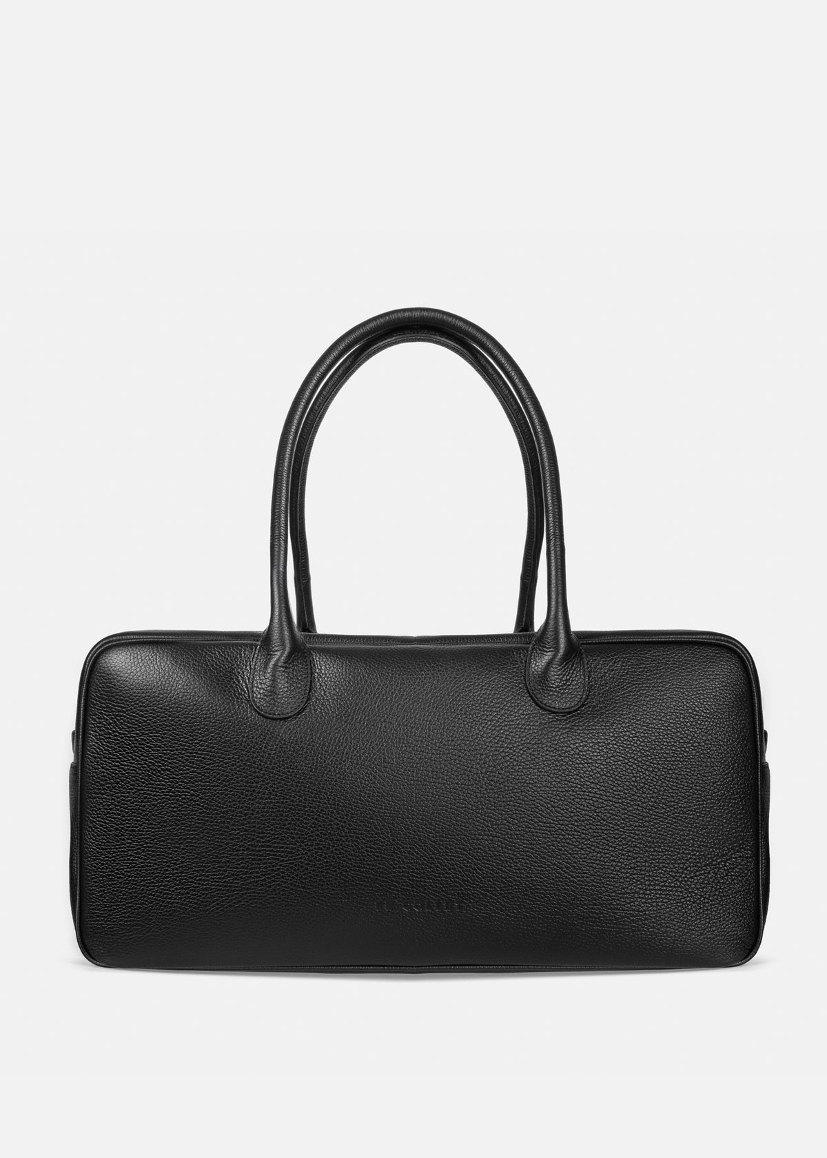 VERONA GRAINED BLACK BAG
