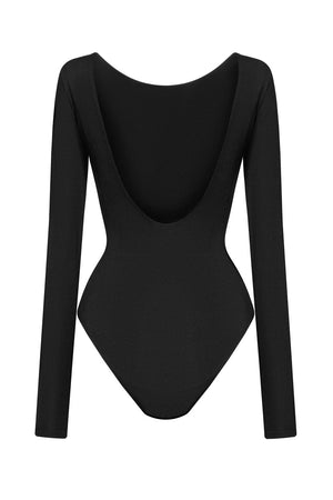 BODY BACKLESS BLACK LECOLLET