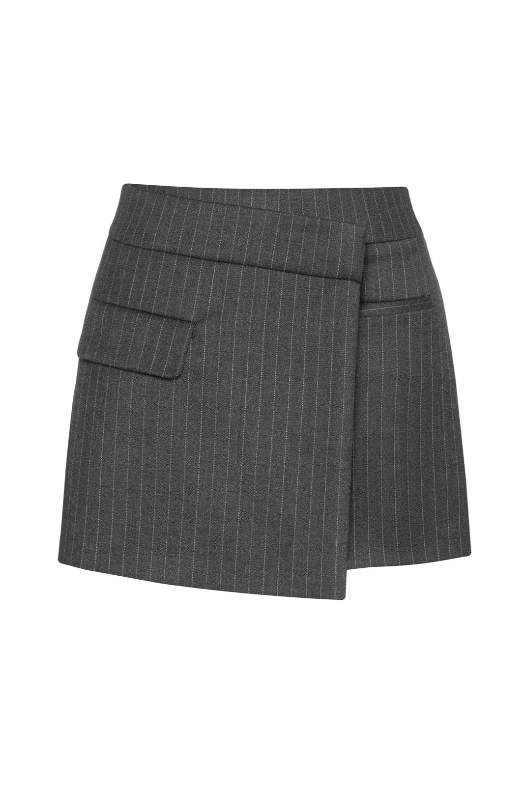 CANILO WOOL GREY STRIPES LECOLLET