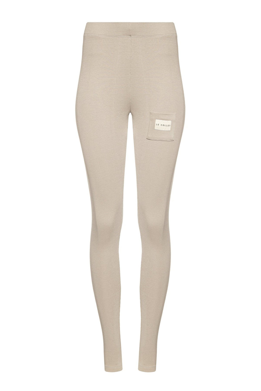 LEGGINSY RIB TAUPE LECOLLET