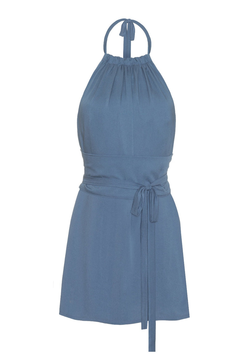 LOLA DRESS BLUE LeCollet