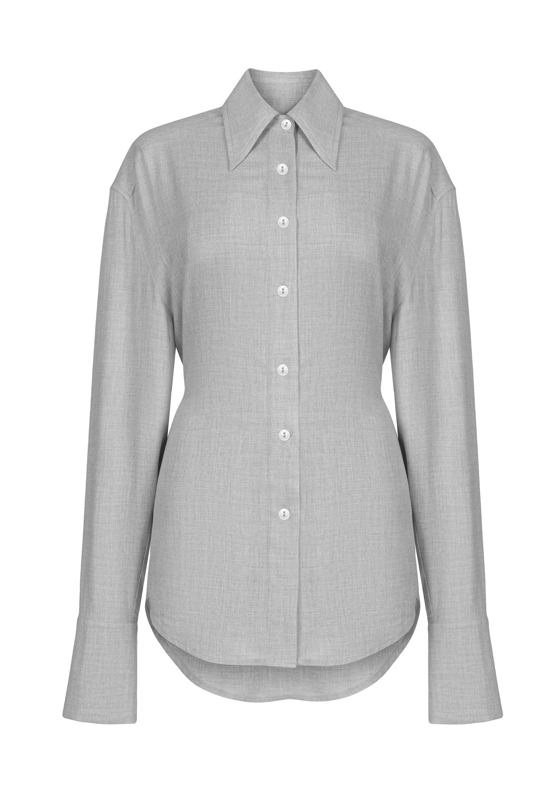 MIAMI GREY MELANGE SHIRT