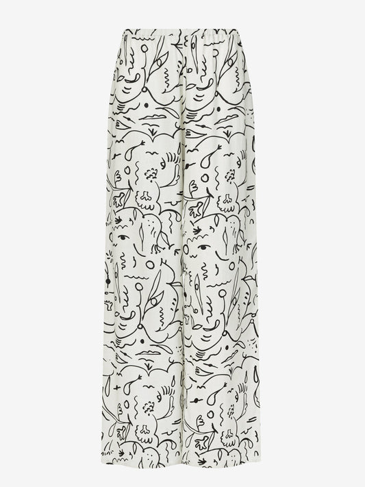 SPODNIE WANDA PRINT LECOLLET