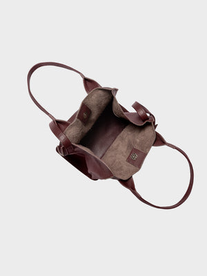 THE SMALL BAG BURGUND LECOLLET