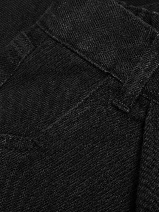 SZORTY VISO RIB BLACK LECOLLET