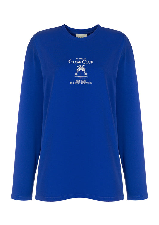 LONGSLEEVE ISABEL GLOW CLUB COBALT LECOLLET