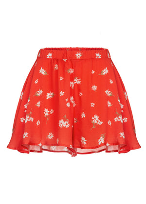 NETIE RED DAISY LECOLLET