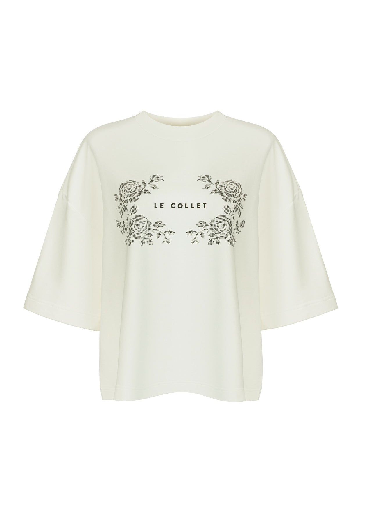 T-SHIRT FLORISSA ECRU