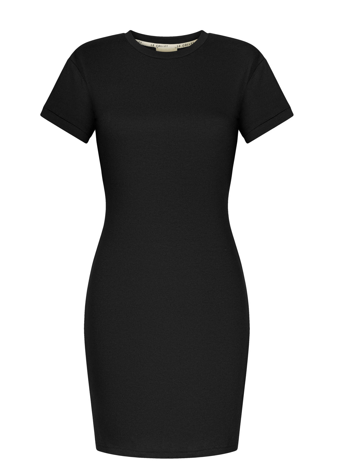 SLIM MINI DRESS BLACK LECOLLET
