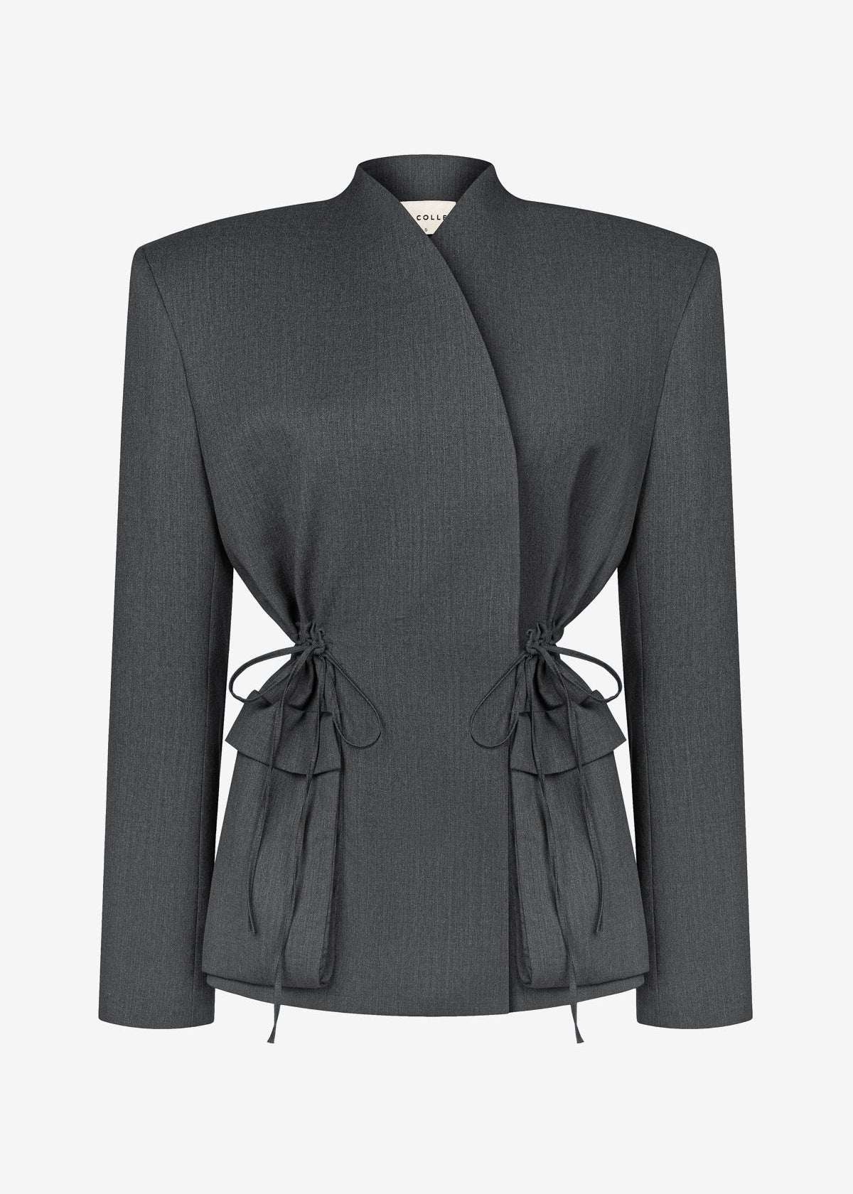 MARYNARKA ALICE WOOL GREY LECOLLET