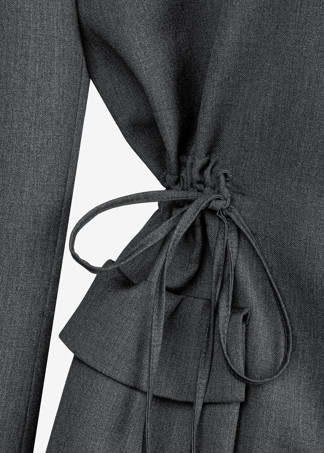 MARYNARKA ALICE WOOL GREY LECOLLET