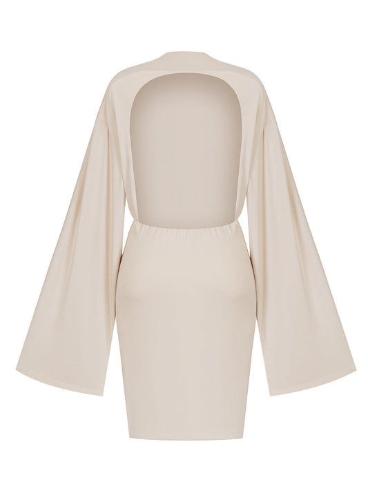 AURI BACKLESS SHORT VANILLA LECOLLET