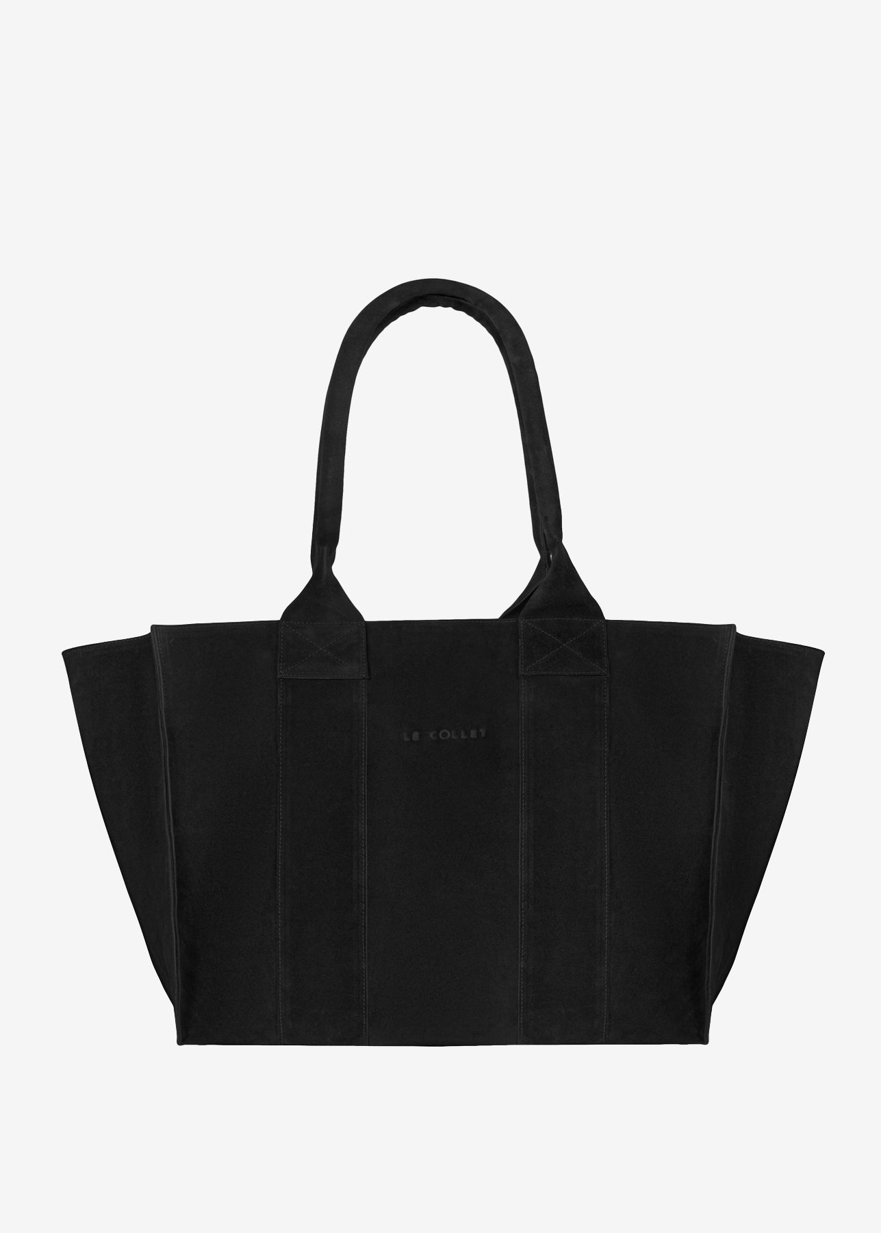 THE BIG BAG BLACK SUEDE
