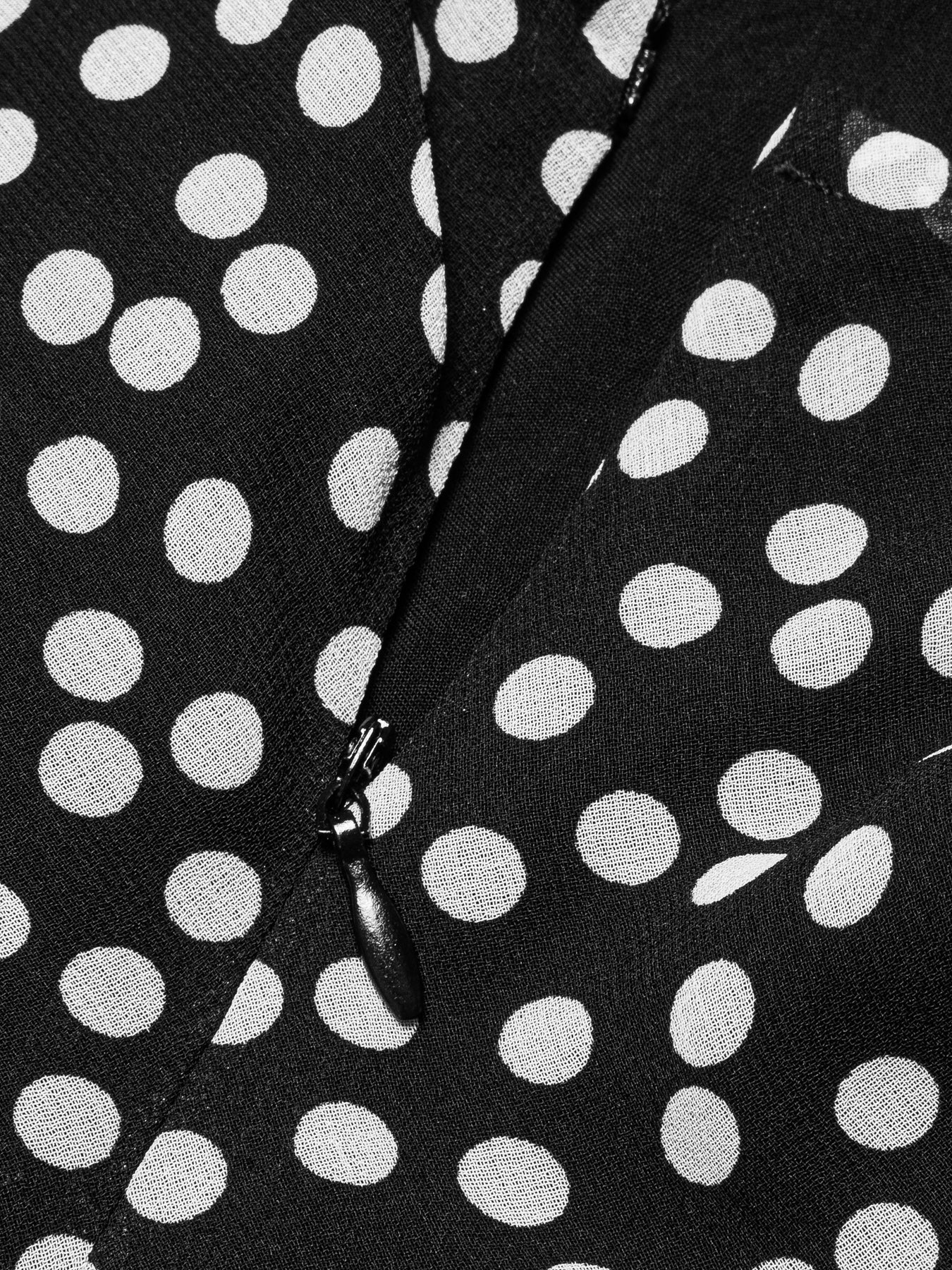 BREEZE NEW LONG BLACK DOTS LECOLLET