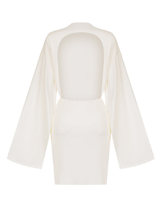 AURI BACKLESS SHORT ECRU LECOLLET