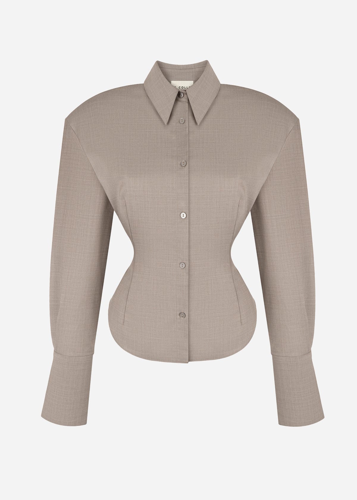 KOSZULA AURELIA WOOL BEIGE
