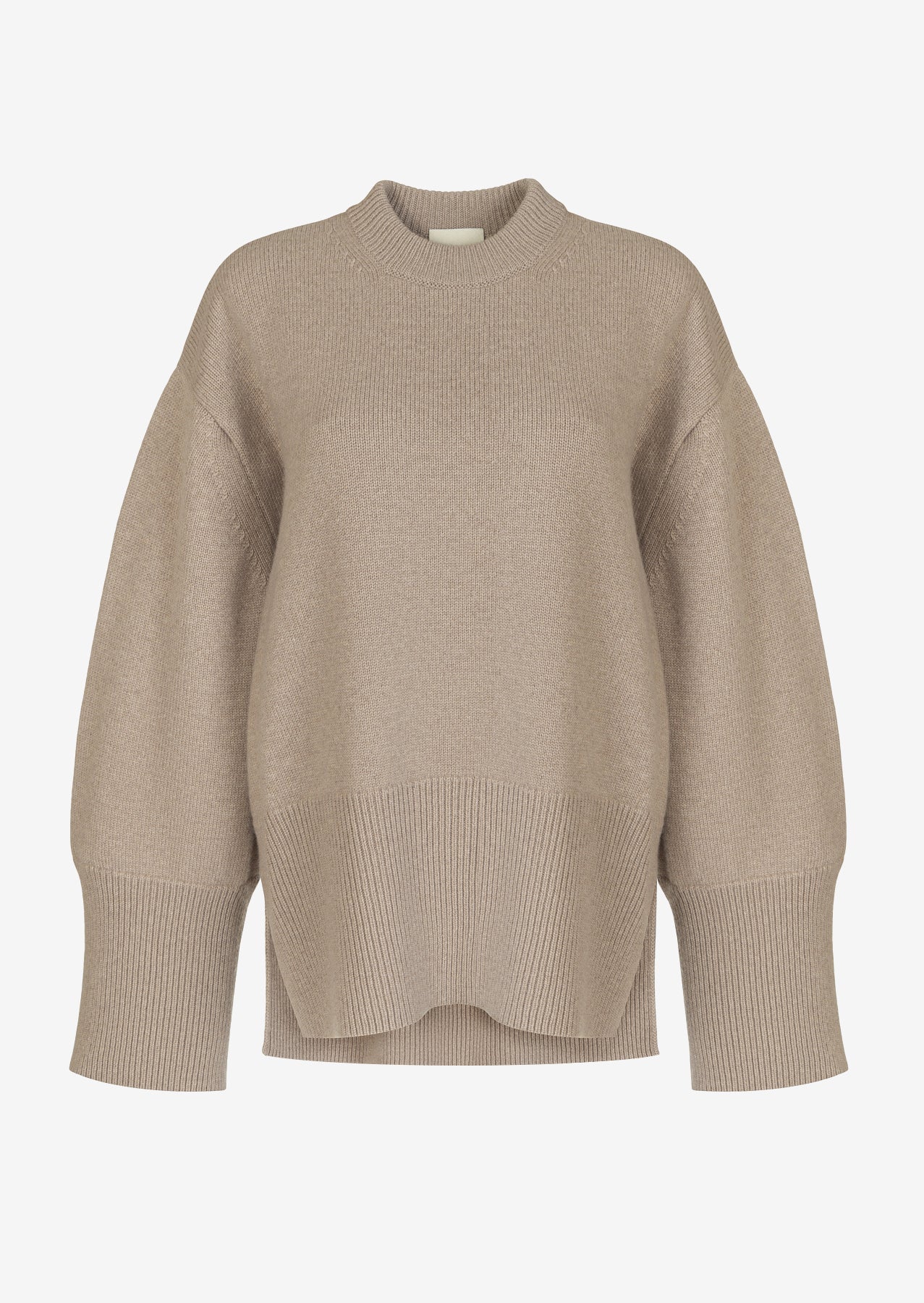 ELWEN TAUPE SWEATER