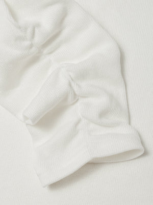 LONGSLEEVE MOLLY SHORT WHITE LECOLLET