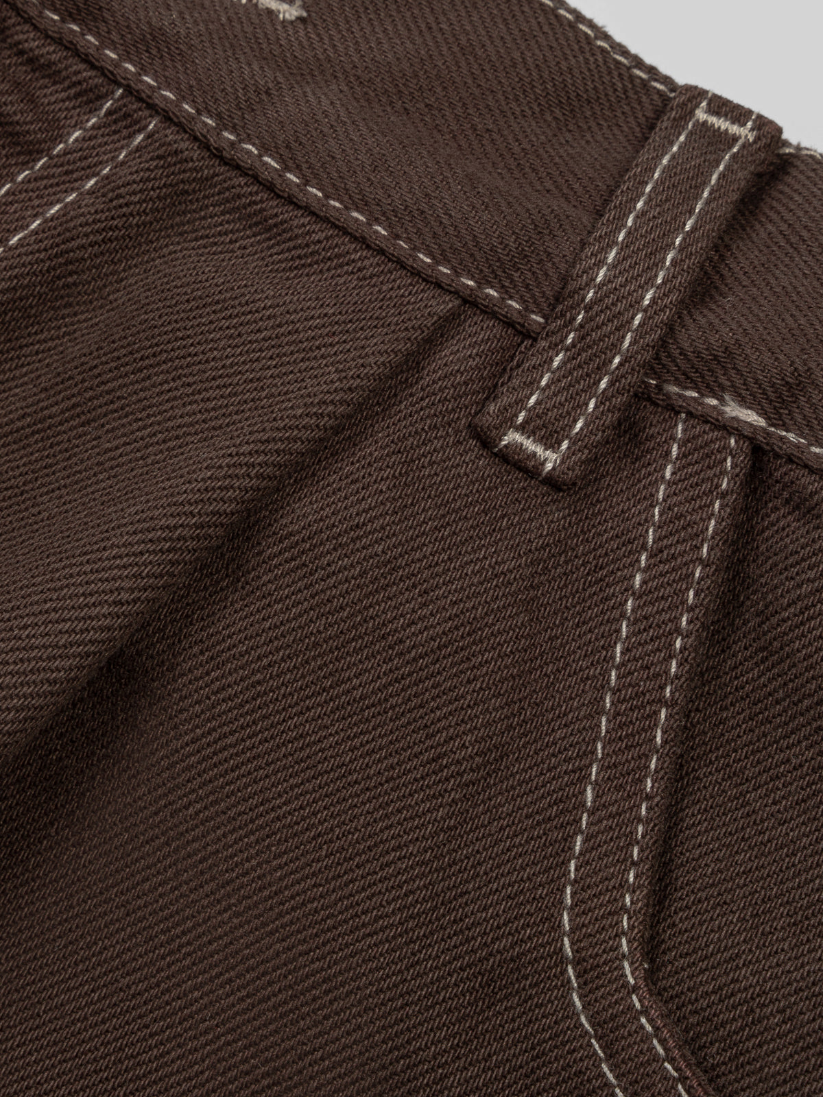 SZORTY VISO RIB BROWN LECOLLET