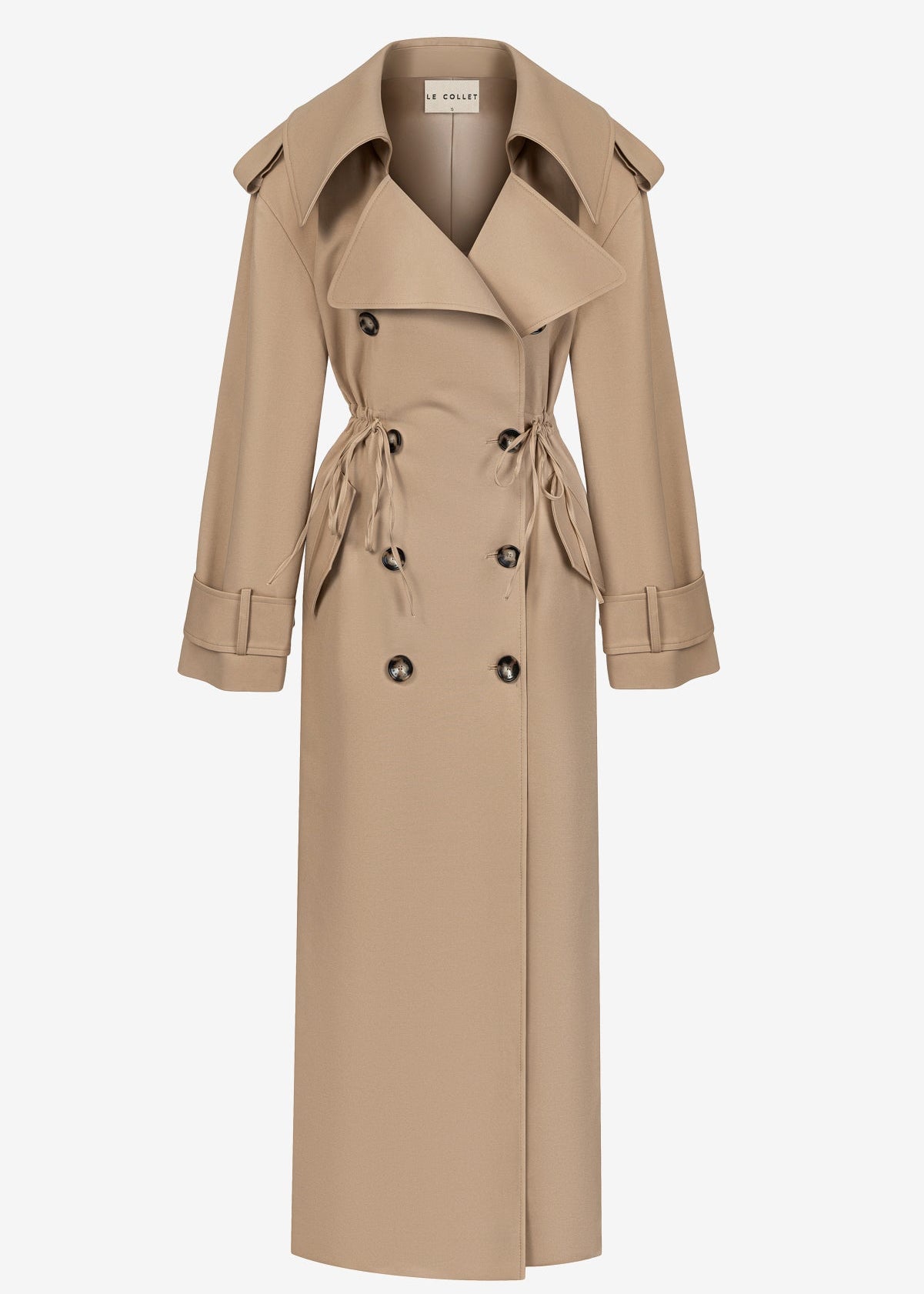 ELODIE BEIGE TRENCH COAT