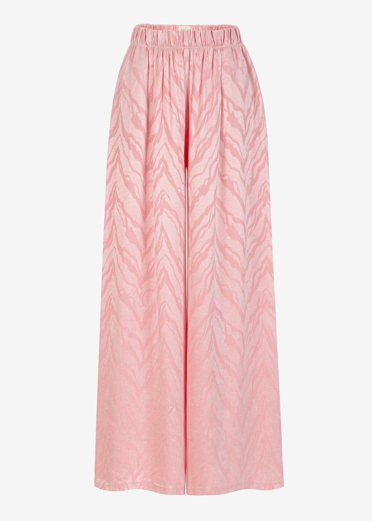 SPODNIE CARLA PINK WOOD LECOLLET