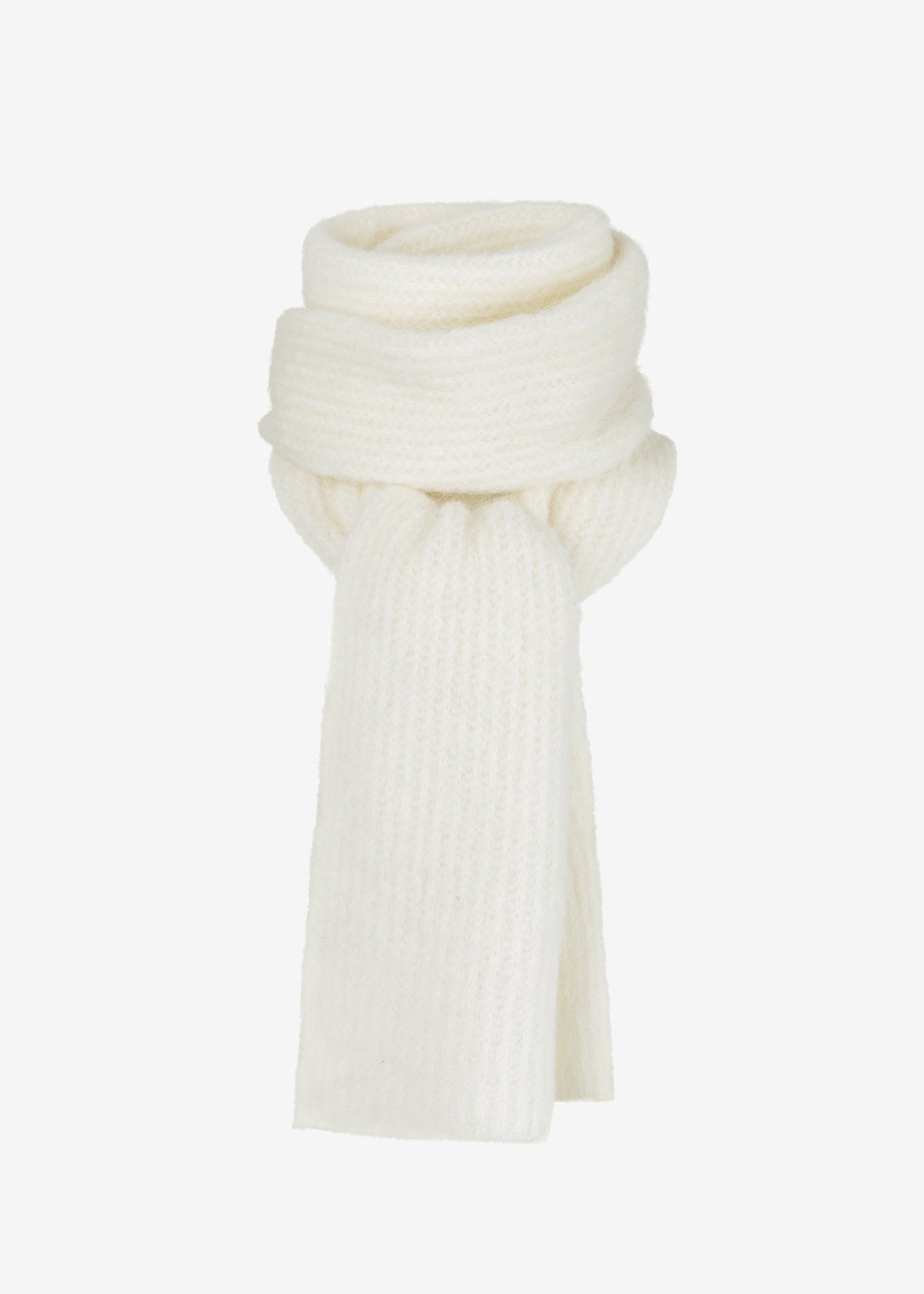 LUCERNA ALPACA ECRU SCARF
