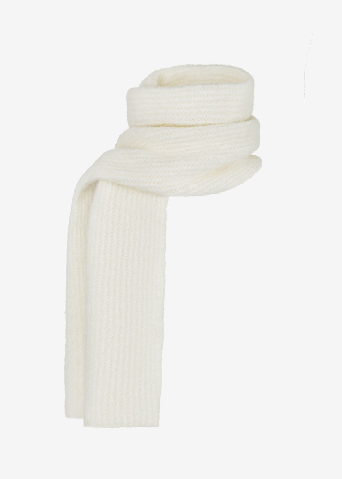 LUCERNA ALPACA ECRU SCARF