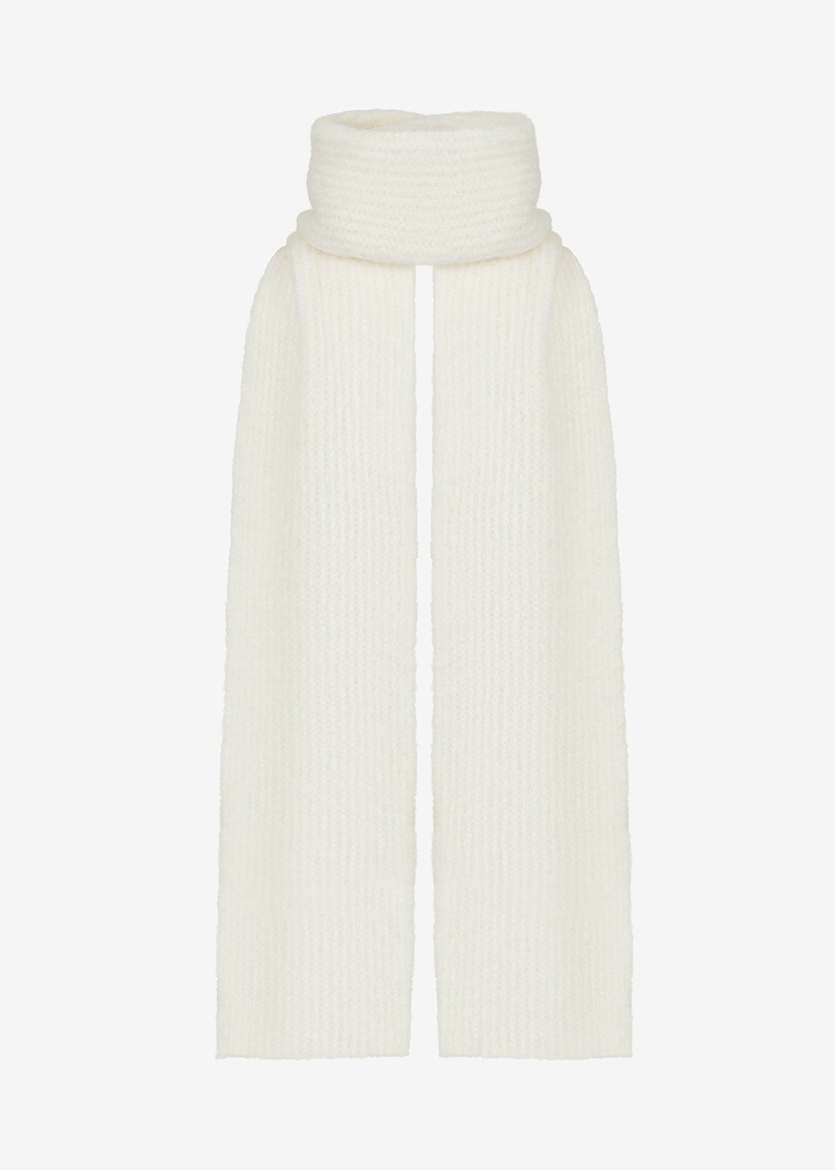LUCERNA ALPACA ECRU SCARF
