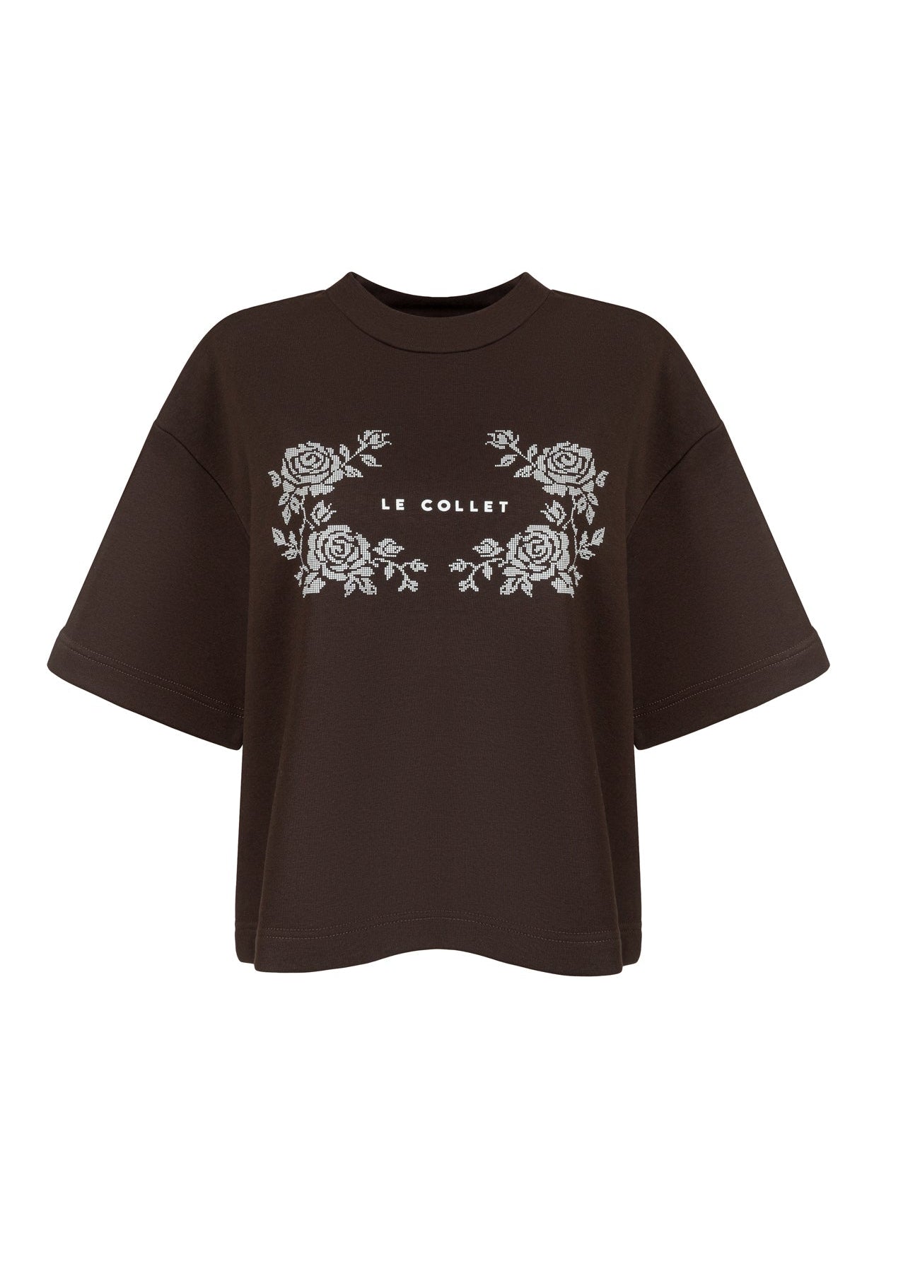T-SHIRT FLORISSA BROWN LECOLLET