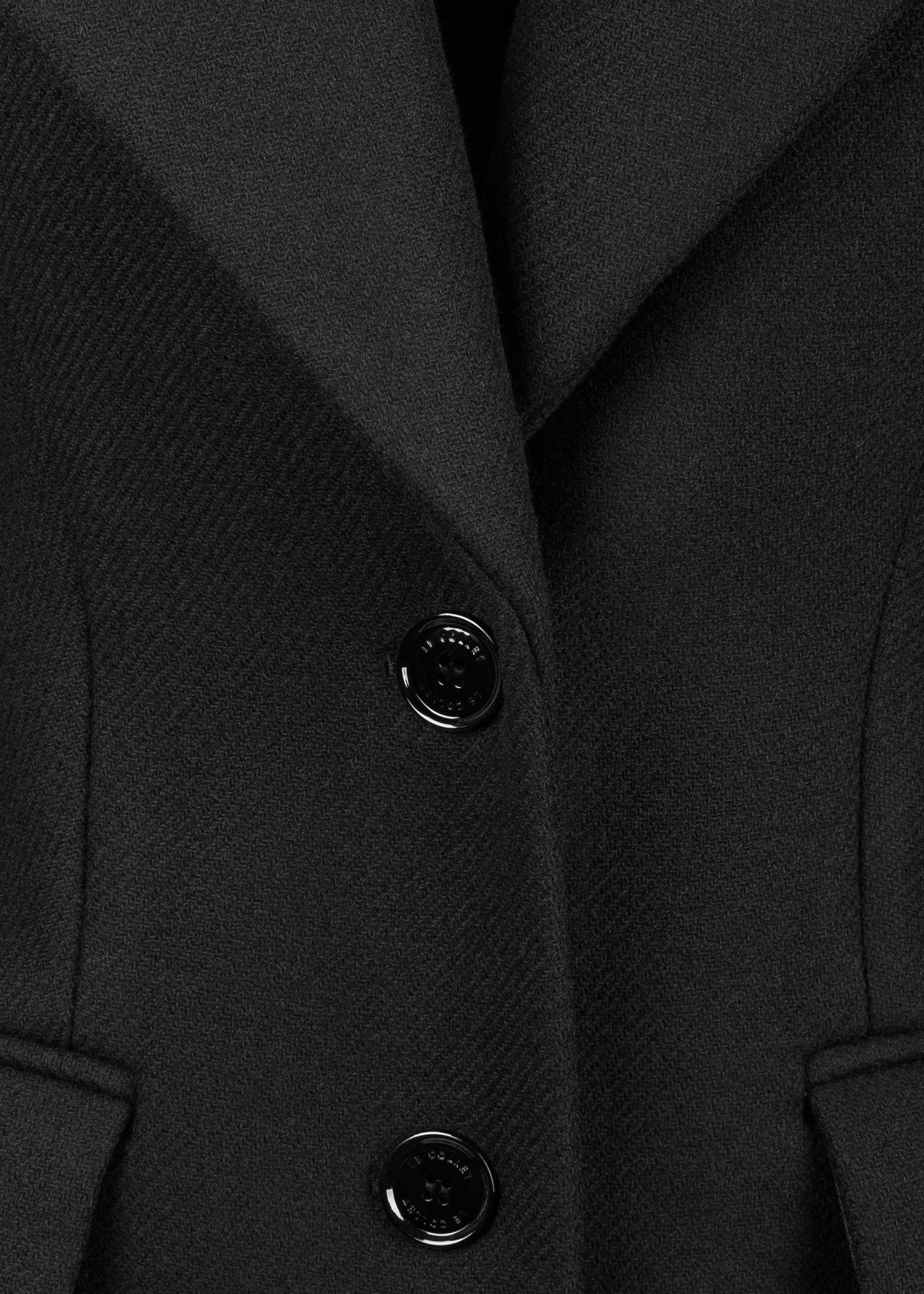 PŁASZCZ MAVIA WOOL BLACK