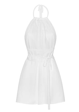 LOLA DRESS OFF WHITE LeCollet