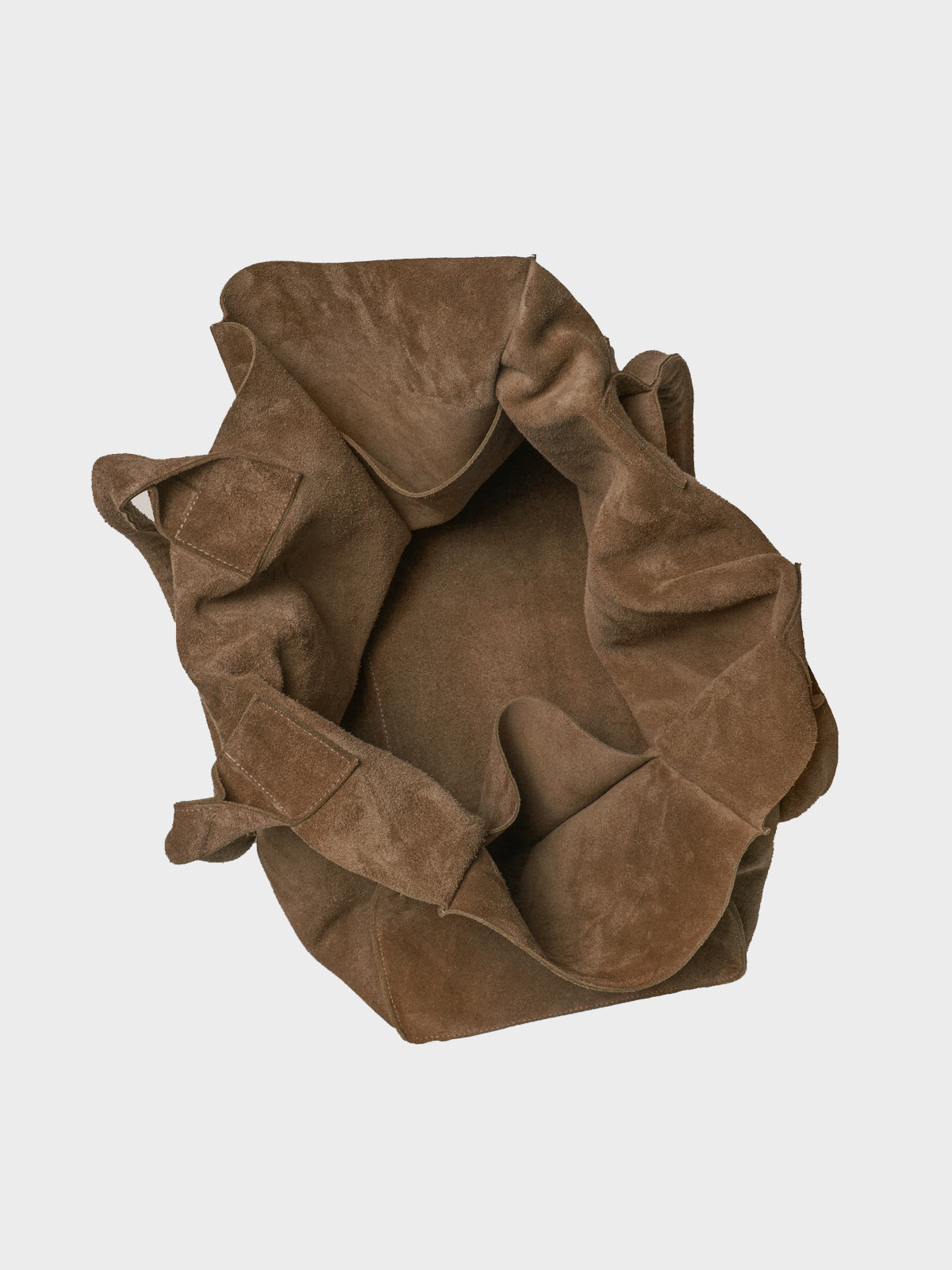 grudzień_THE BIG BAG BROWN SUEDE LECOLLET