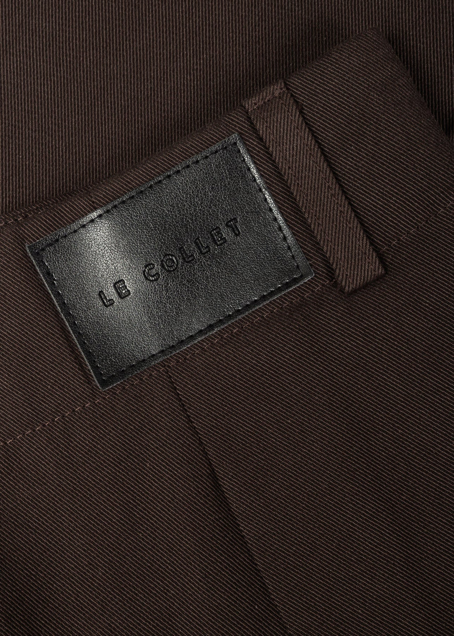 SPODNIE AMADEUS BROWN LECOLLET